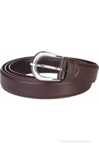 Royal County of Berkshire Polo Club Women Casual Brown Texas Leatherite Belt(Brown-02)